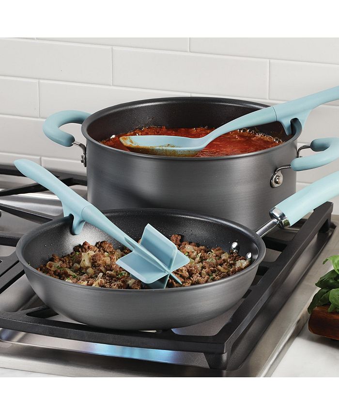 Rachael Ray Tools and Gadgets Lazy Chop and Stir， Flexi Turner， and Scraping Spoon Set