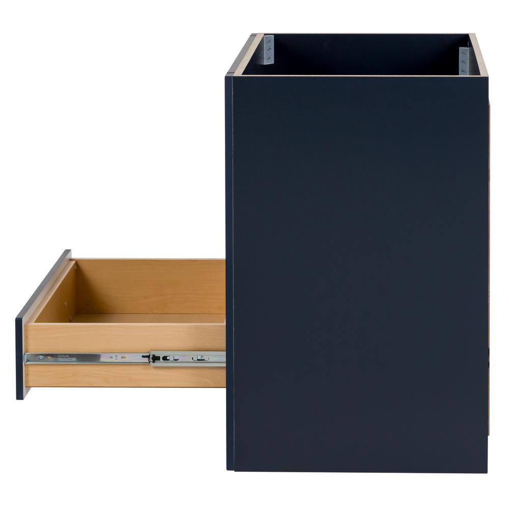 Home Decorators Collection Craye 30 in. W x 21.6 in. D x 34 in. H Bath Vanity Cabinet without Top in Deep Blue CY30-DB