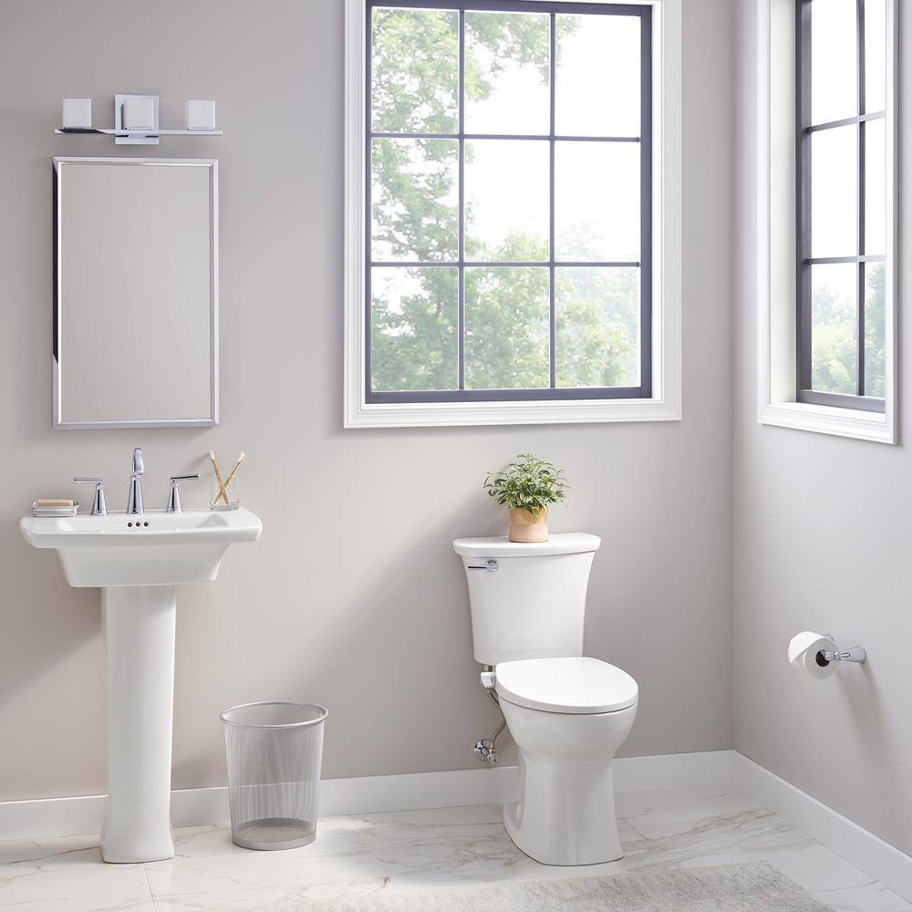 American Standard AquaWash Slim Non- Electric Slow Close Bidet Seat for Elongated Toilets in. White 8033A65G.020