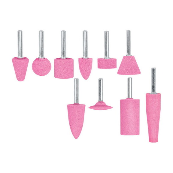 Truper 12445 Grinding Stone Set 10 Pieces