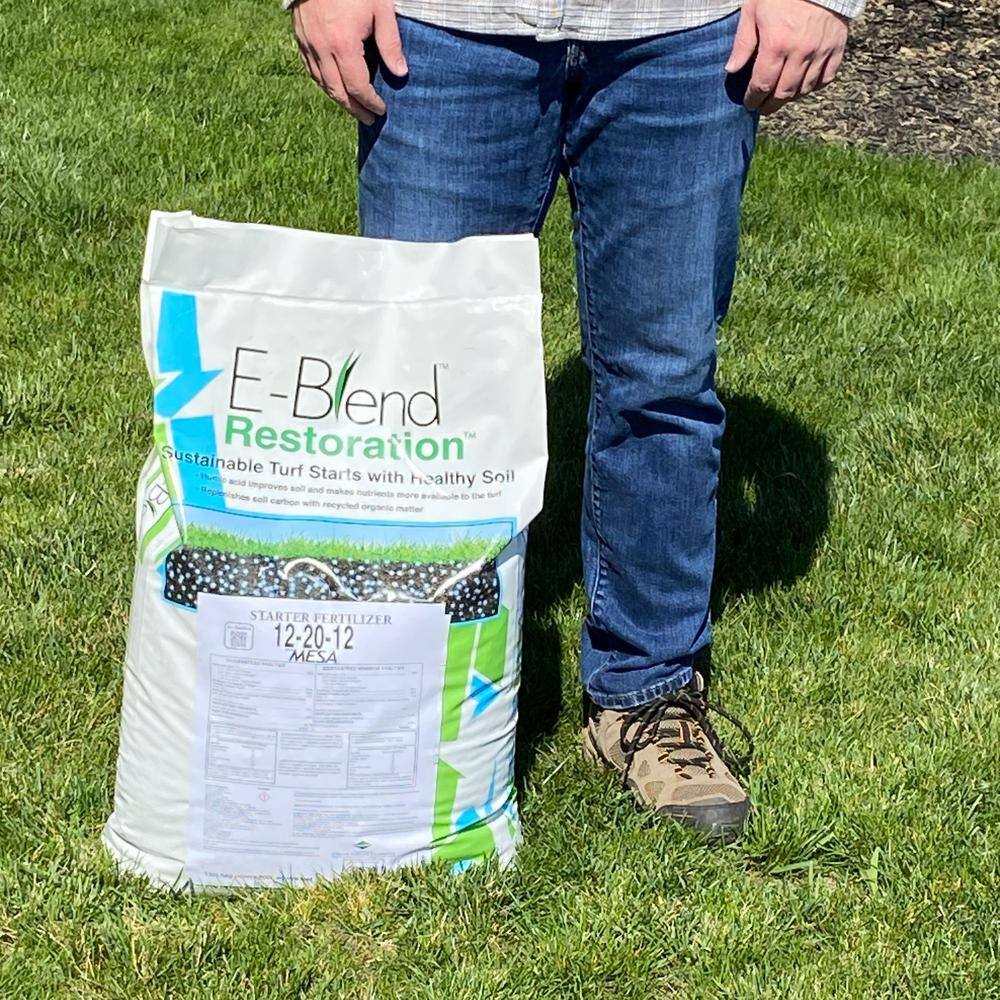 E-BLEND 40 lbs. Restoration Starter Fertilizer 12-20-12 Covers up to 8000 sq. ft. 2254008