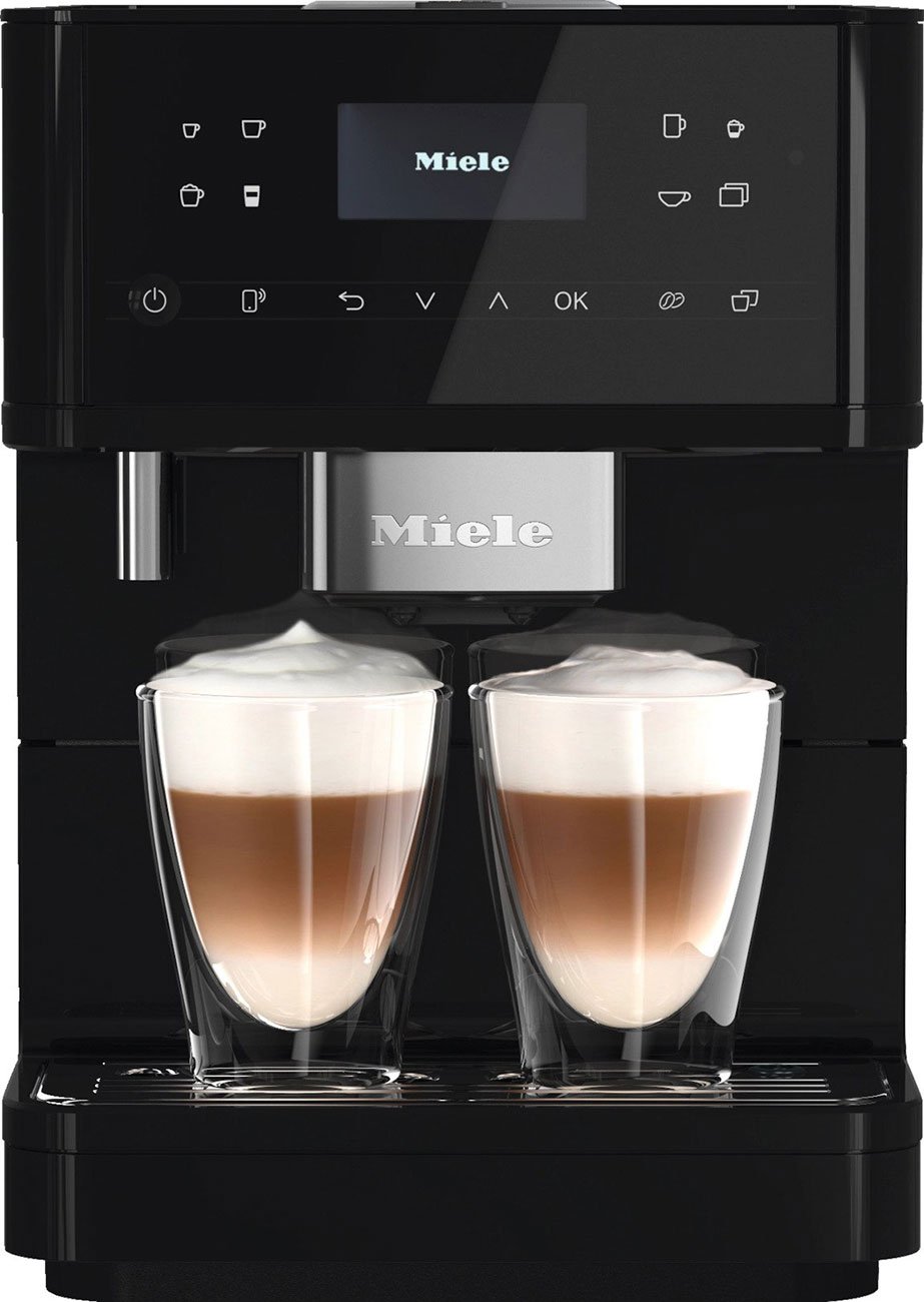 Miele CM 6160 MilkPerfection Obsidian Black Countertop Coffee Machine