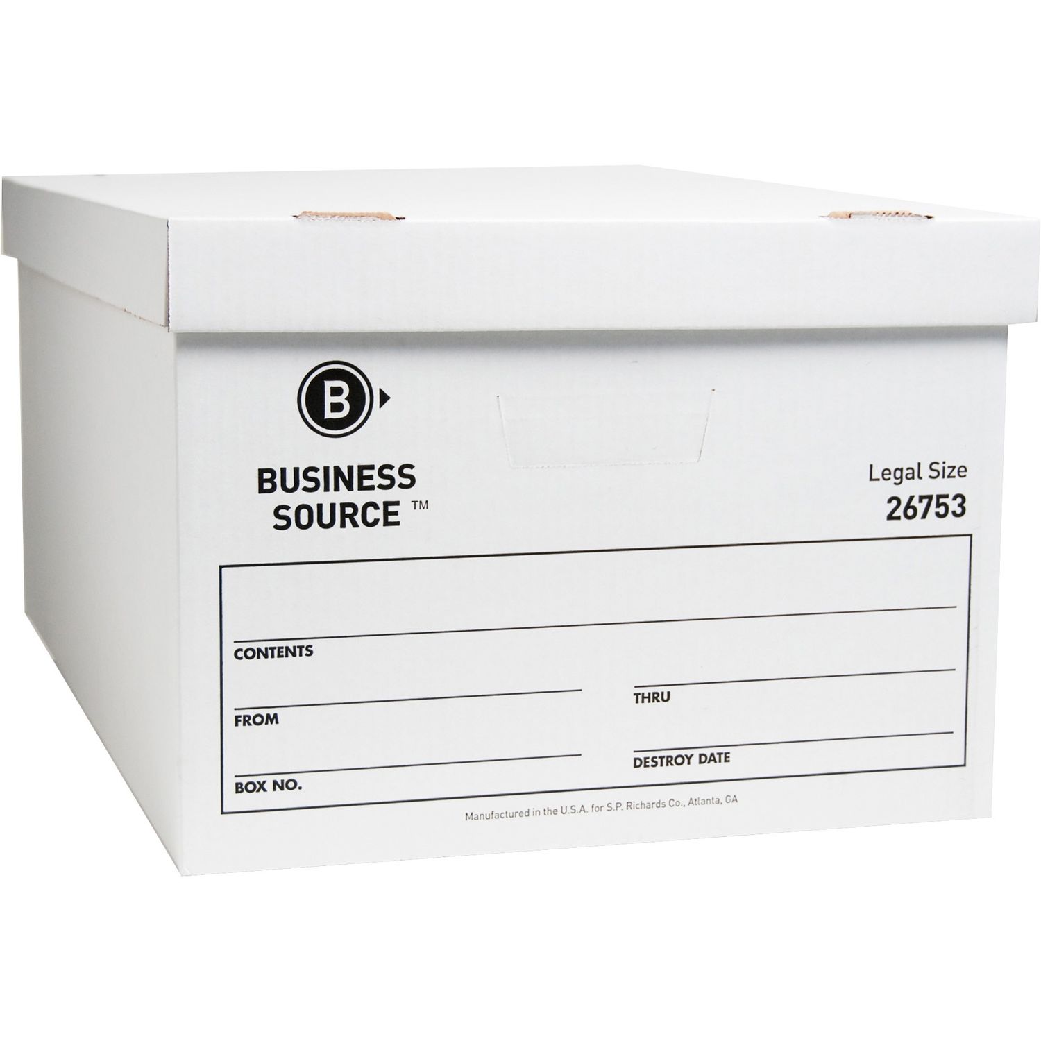 Lift-off Lid Light Duty Storage Box by Business Source BSN26753