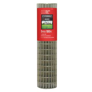 Everbilt 5 ft. x 100 ft. 14-Gauge Galvanized Steel Welded Wire 308313EB