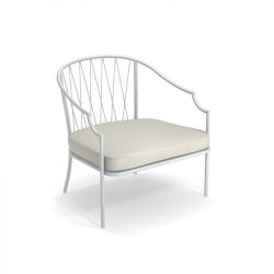 Fauteuil bas de jardin Como EMU - Fauteuil bas salon de jardin metal