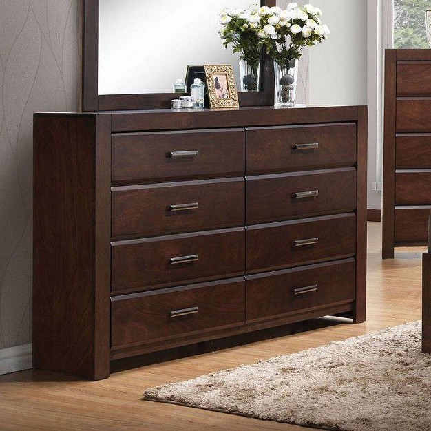 Oberreit Dresser Walnut Acme Furniture