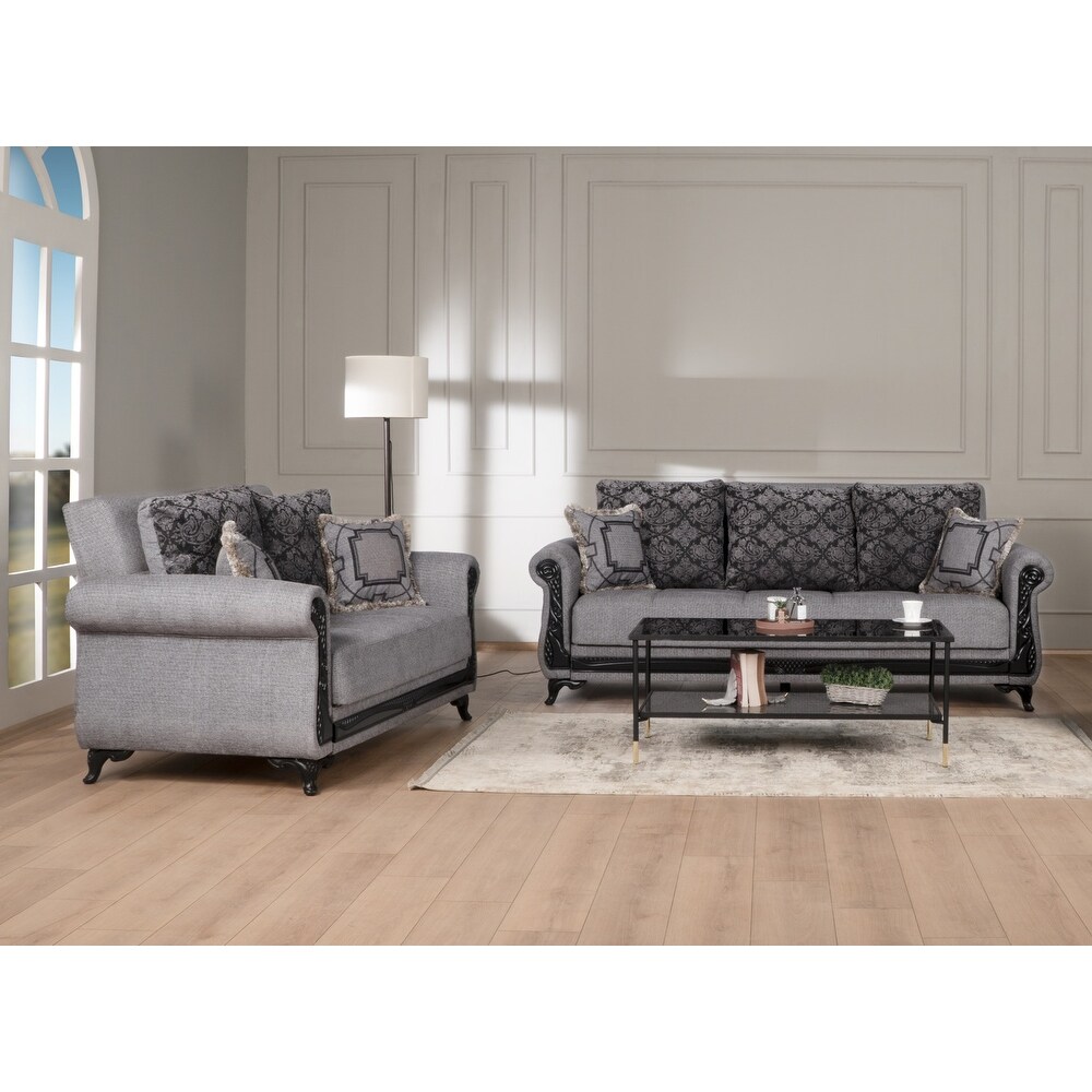 Brenda 2 Pieces One Sofa One Loveseat Living Room Set