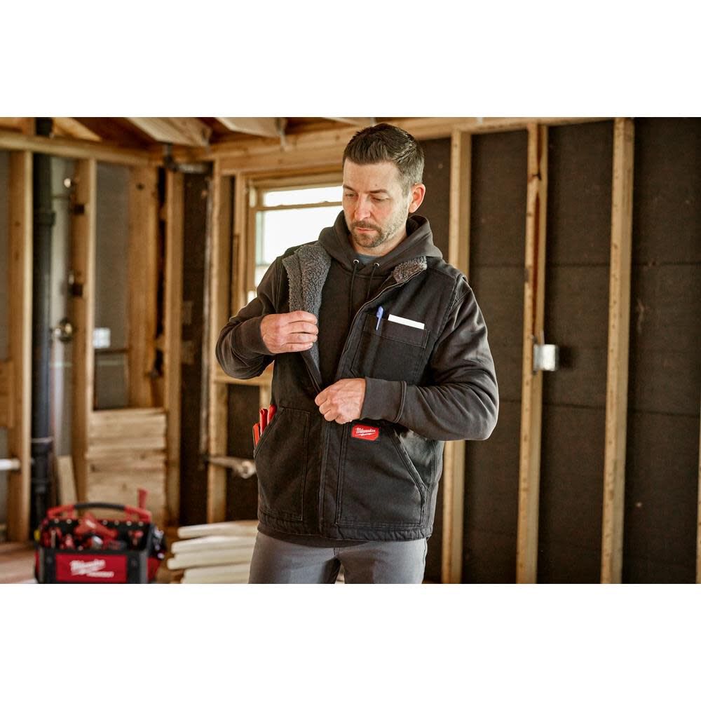 Milwaukee Heavy Duty Sherpa Lined Vest 801B-SM910 from Milwaukee