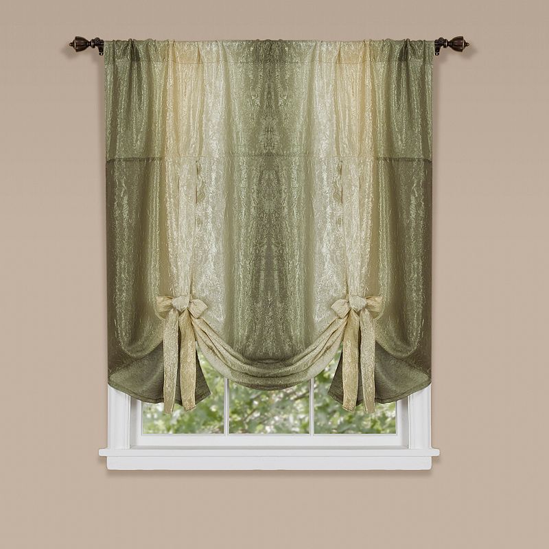 Ombre Tie-Up Window Shade - 50'' x 63''