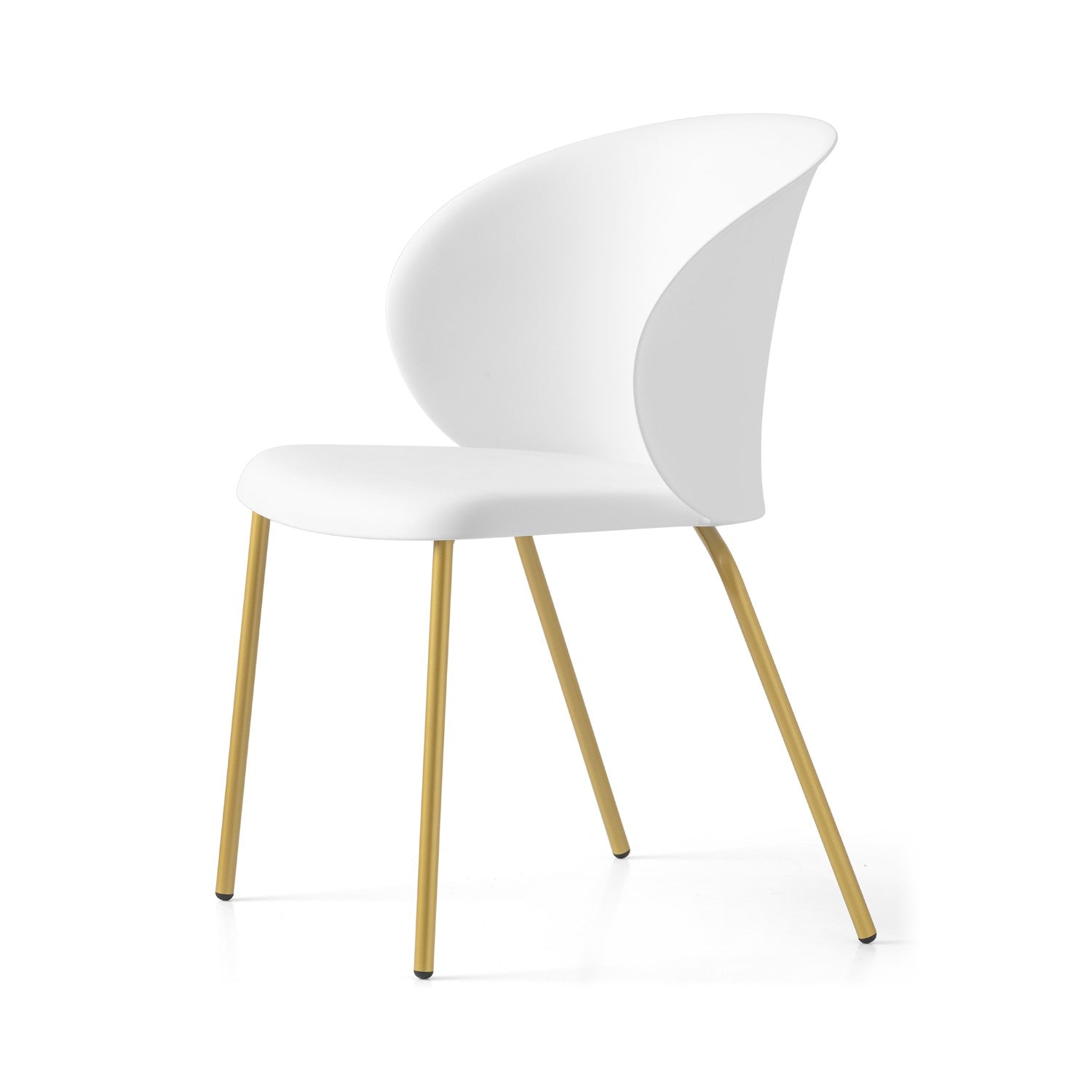 Tuka Indoor/Outdoor Painted Brass Leg Chair