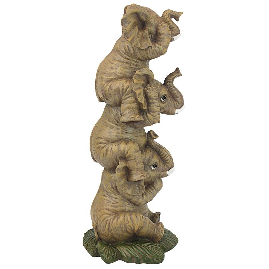 Design Toscano The Hear No  See No  Speak No Evil Elephants (Set of 2)