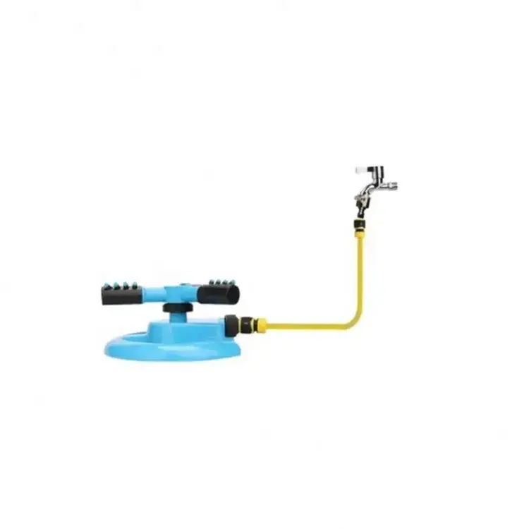 Watering Head Garden Supplies  Sprinkler Water Durable Rotary Three Arm Water Sprinkler