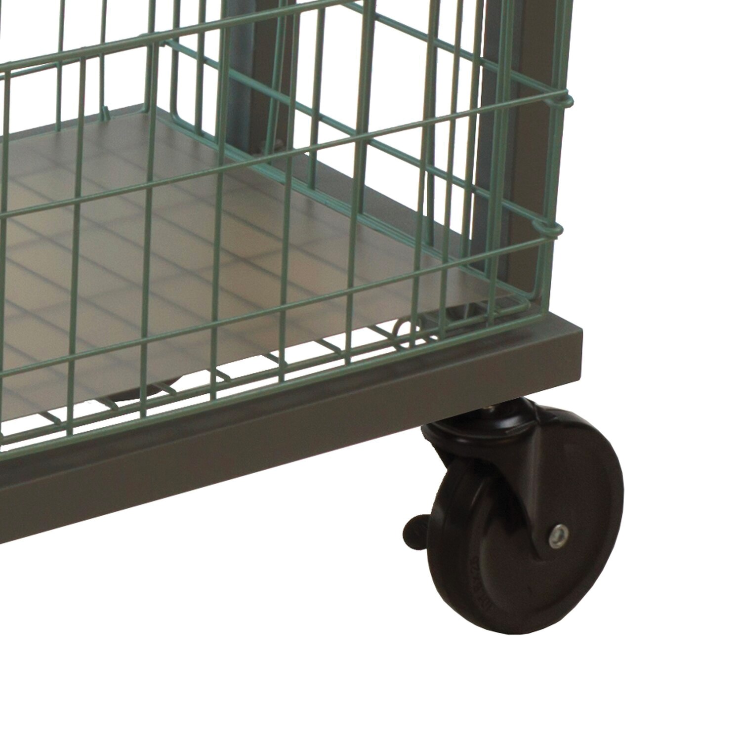 Atlantic Cart System 3 Tier Wide Green