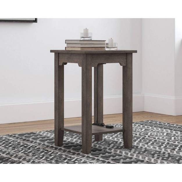 Arlenbry Chair Side End Table Gray Signature Design By Ashley