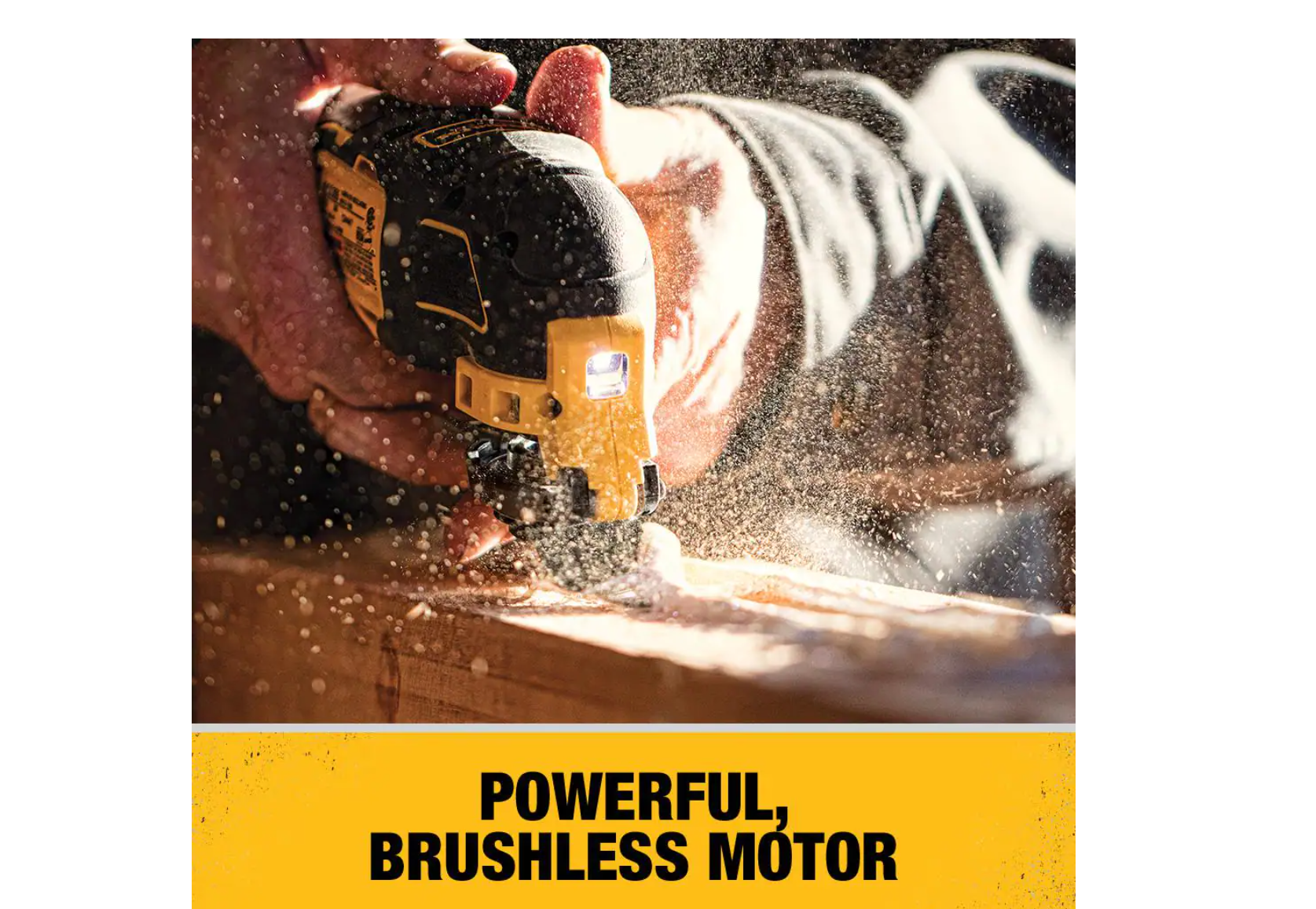 DEWALT DCS354B ATOMIC 20-Volt MAX Cordless Brushless Oscillating Multi-Tool (Tool-Only)