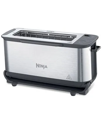 Ninja ST101 Foodi 2-in-1 Flip Toaster Toaster Oven， 1500 Watts