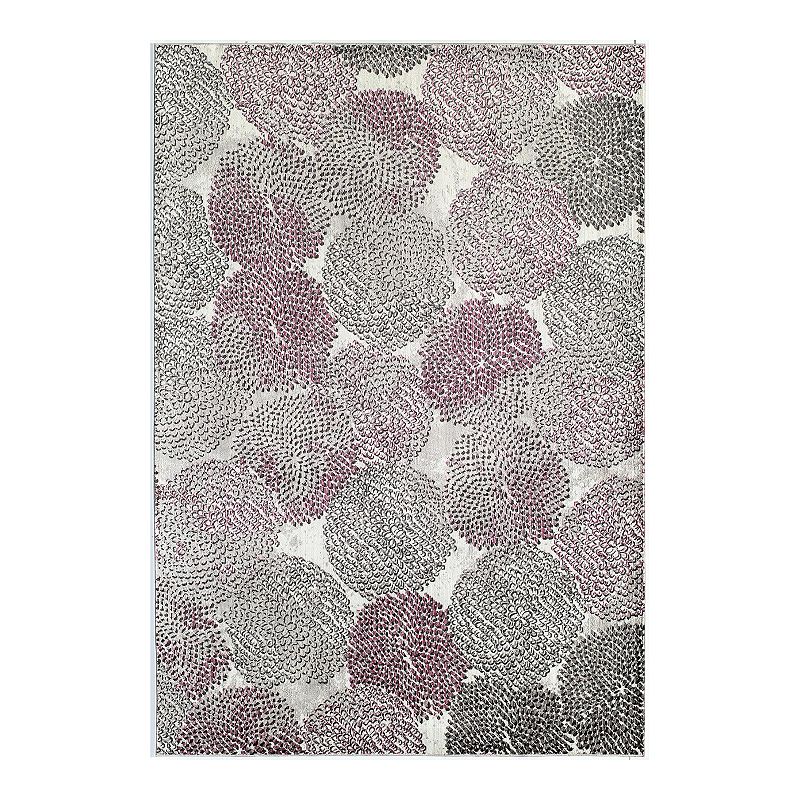 Cosmoliving Lush Collection Wildflower Rug