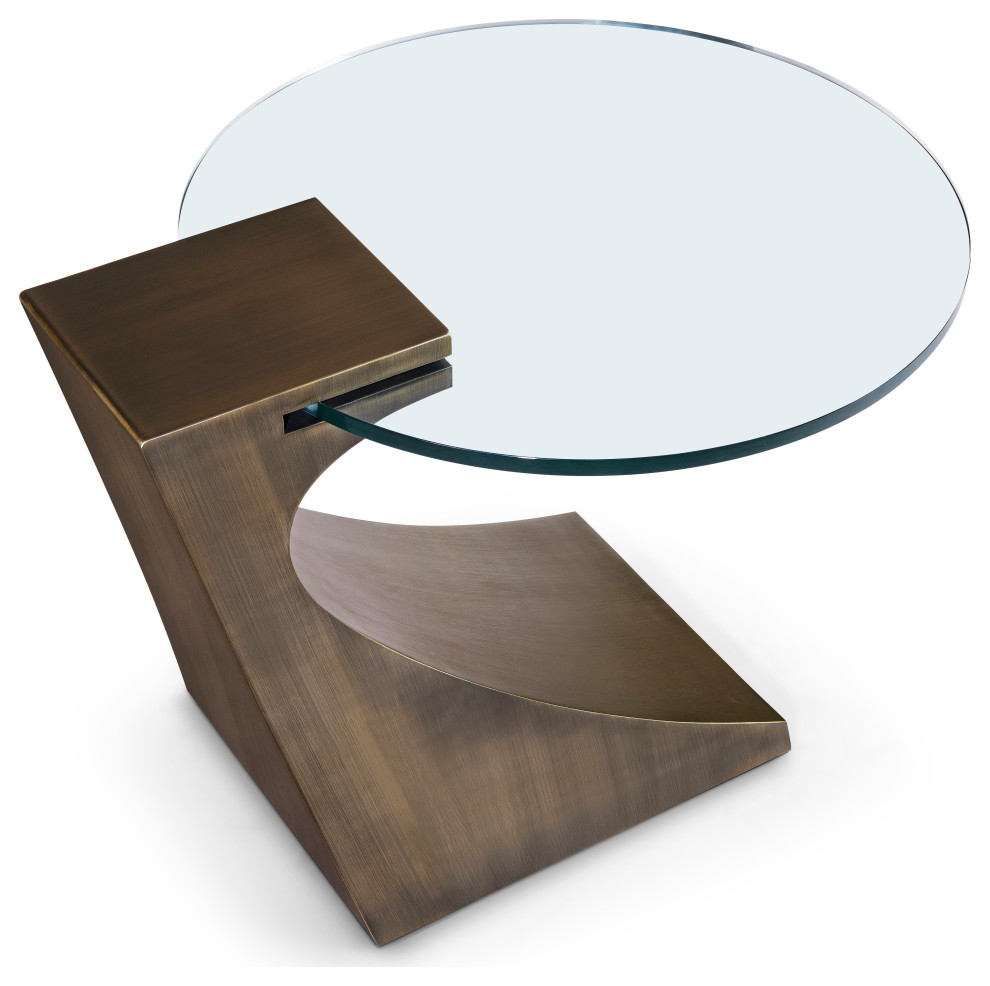 Hepburn Lamp Table   Contemporary   Side Tables And End Tables   by Greg Sheres Inc.  Houzz