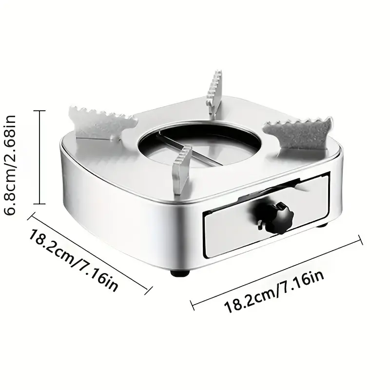 Mini Portable Alcohol Stove Drawer type Alcohol Stove Solid Liquid Alcohol Cooking Supplies portable outdoor Stove