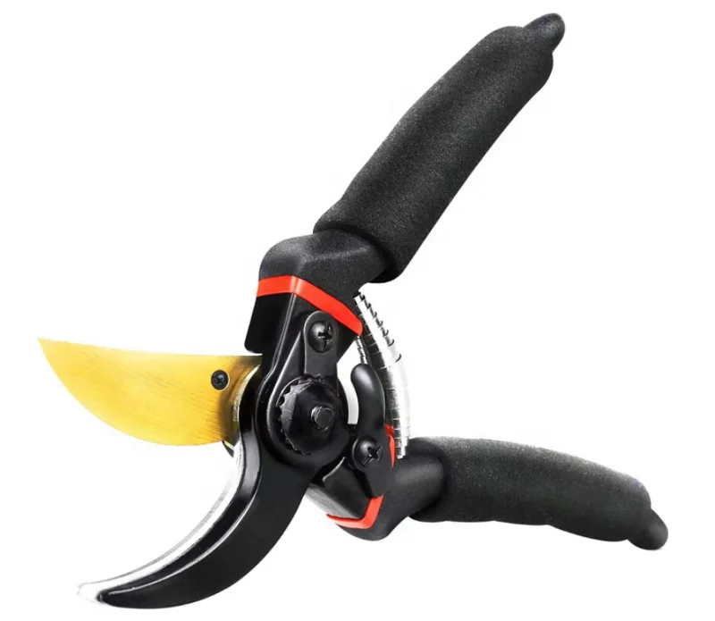 8 Inch Portable Rust Anti Sharp Heavy Duty Thicken Bypass Pruning Shears Hand Pruners Garden Clippers for Garden Flower Tree