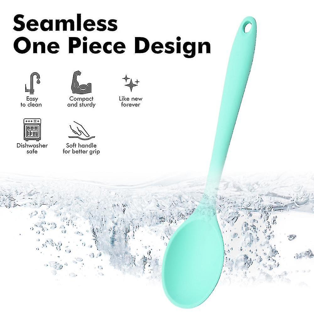 Silicone Mini Kitchen Utensils Set Of 2 Small Kitchen Tools Nonstick Cookware With Hanging Hole