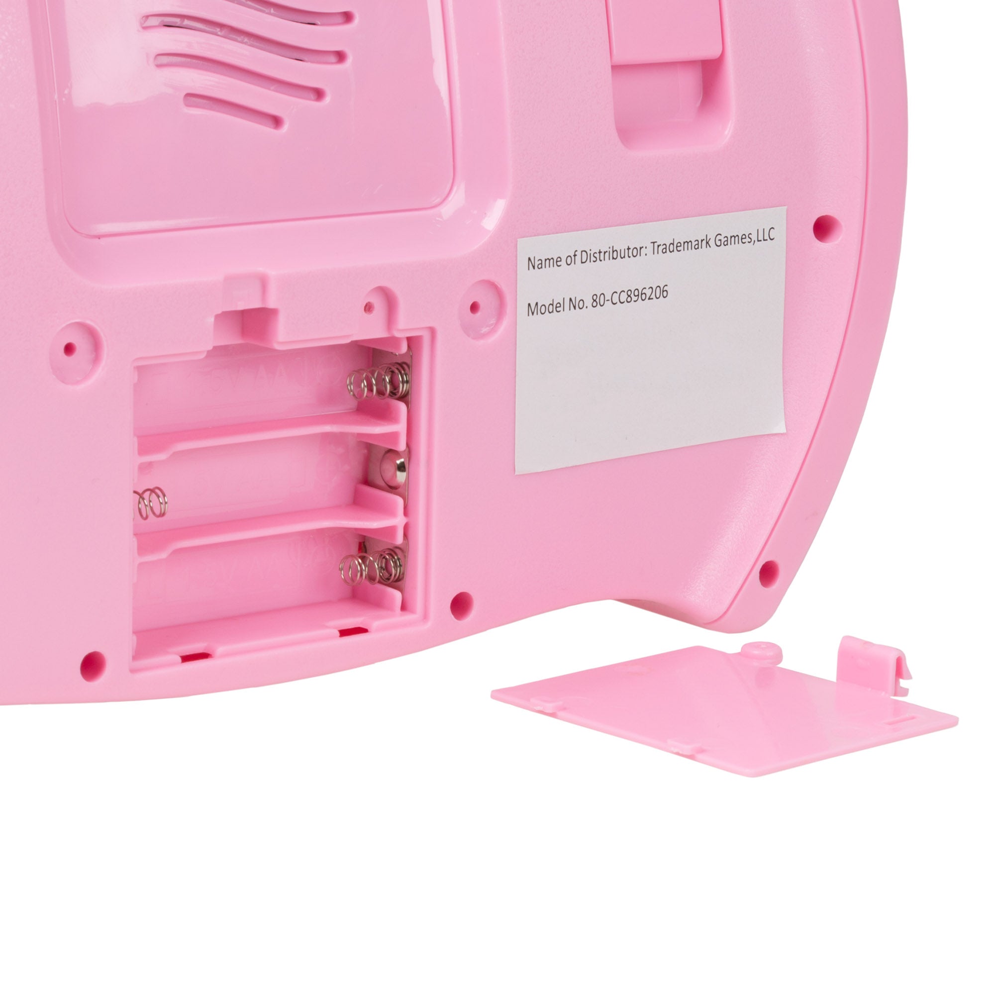 Hey Play Kids Karaoke Machine with Microphone and Musical Keyboard (Pink)