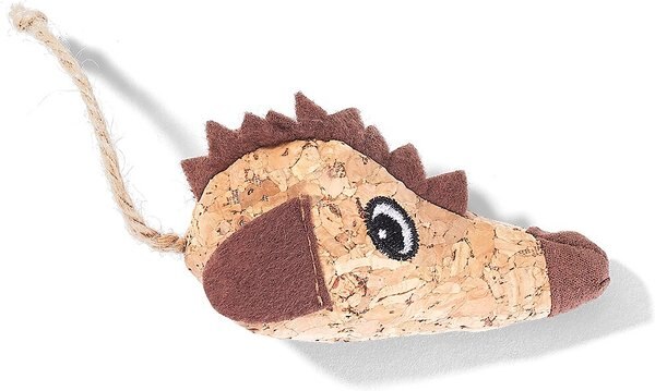 Litterbox.com Cork Hedgehog Cat Toy