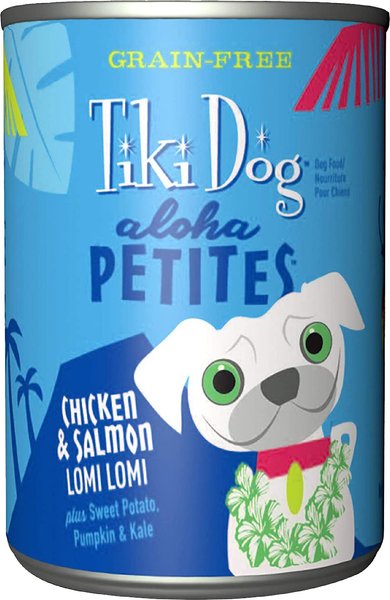 Tiki Dog Aloha Petites Chicken and Salmon Lomi Lomi Grain-Free Dog Food