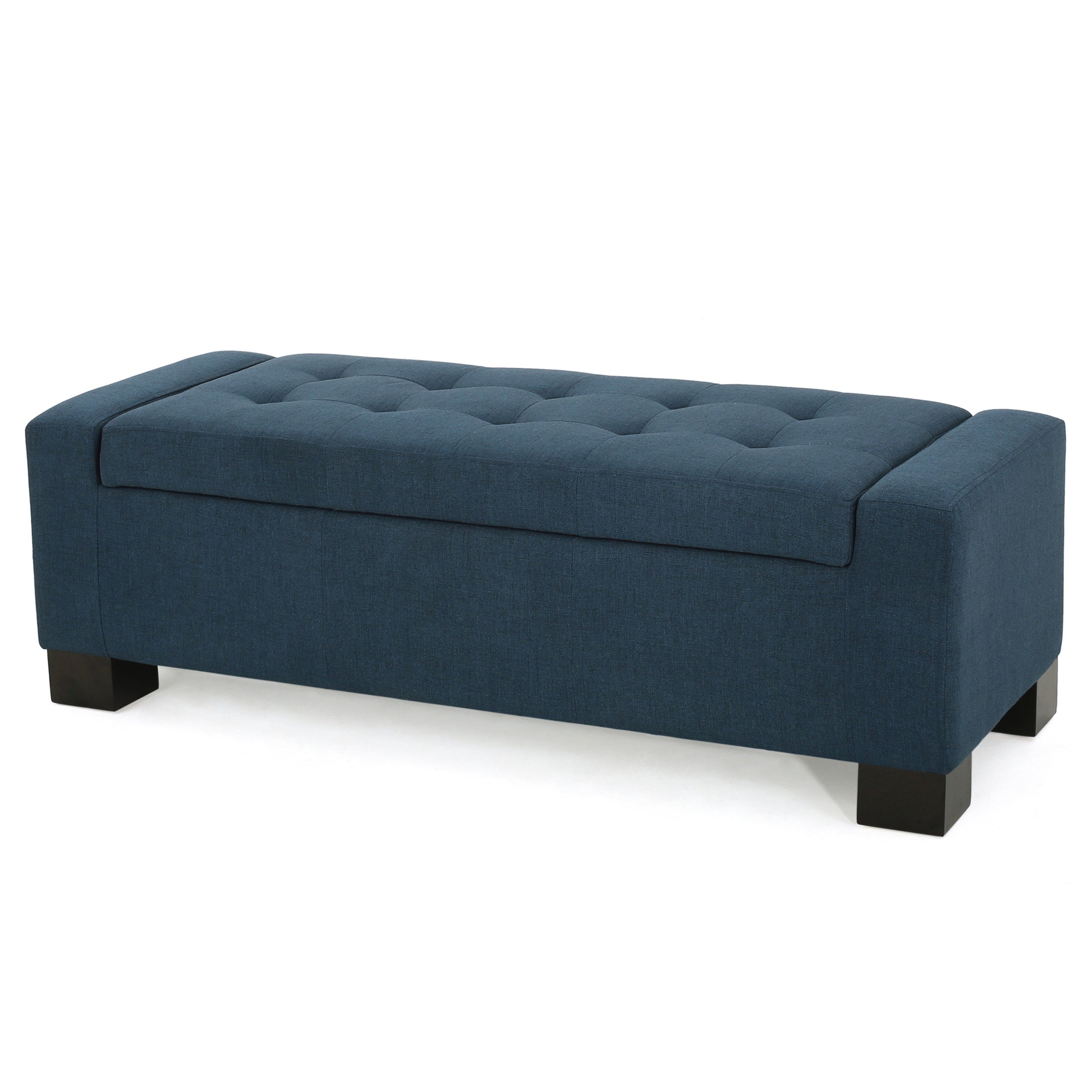 Legacy Tufted Top Fabric Storage Ottoman