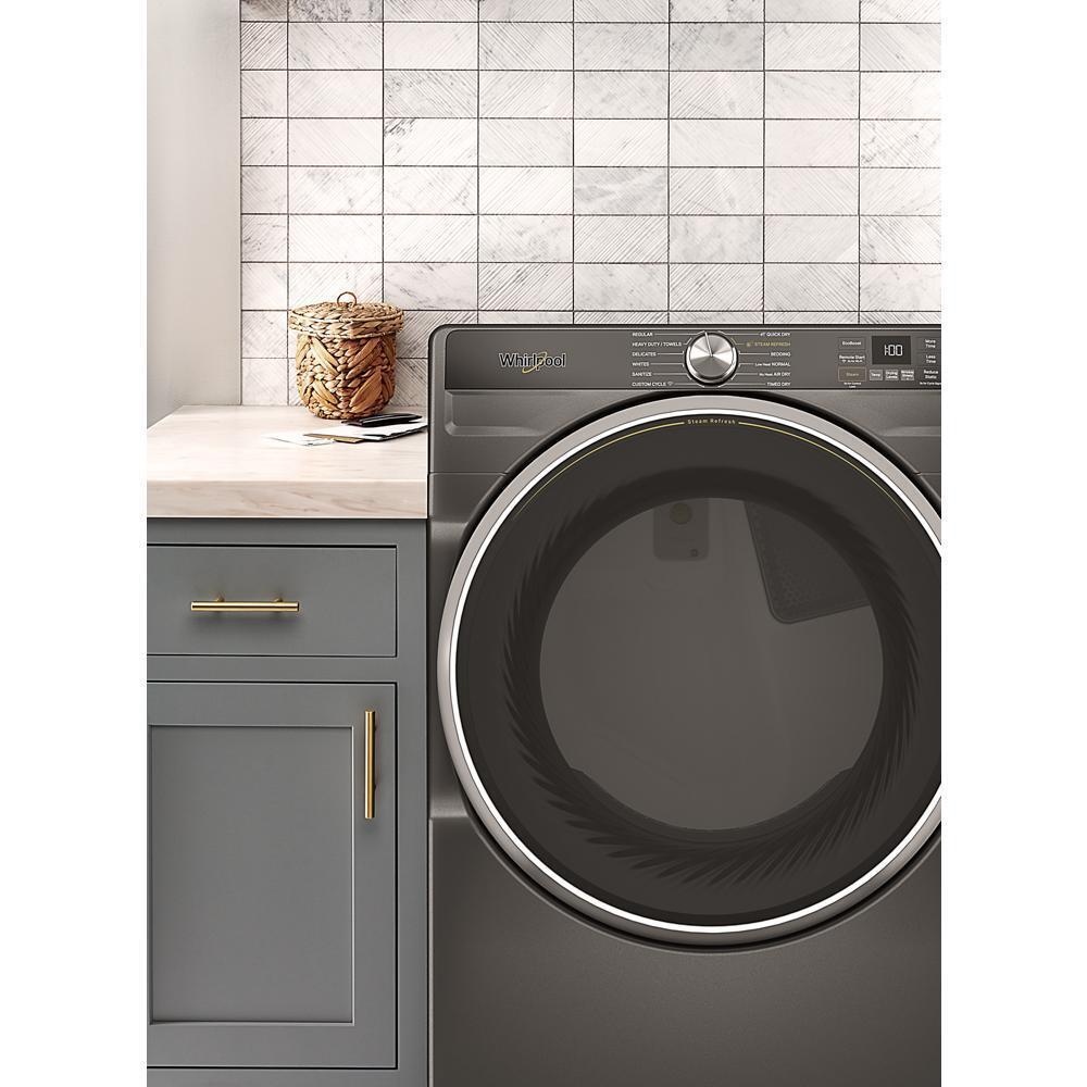 Whirlpool WED6720RU 7.4 Cu. Ft. Smart Front Load Energy Star® Electric Dryer With Steam Capabilities