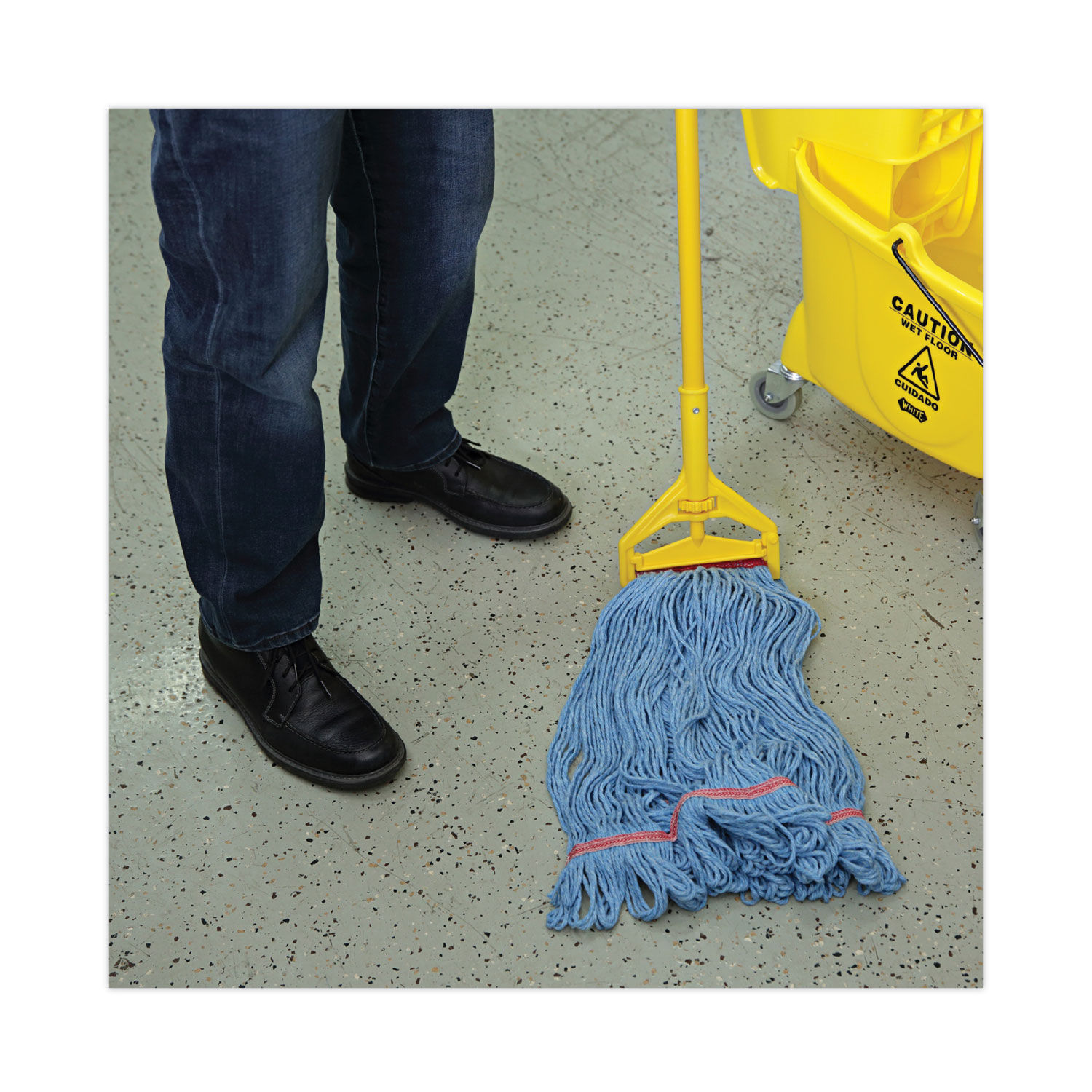 Super Loop Wet Mop Head by Boardwalkandreg; BWK503BLNB