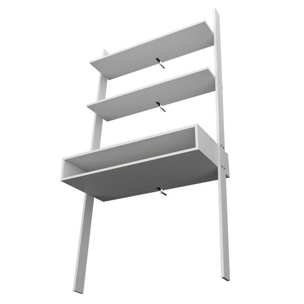 Cooper Ladder Desk in White