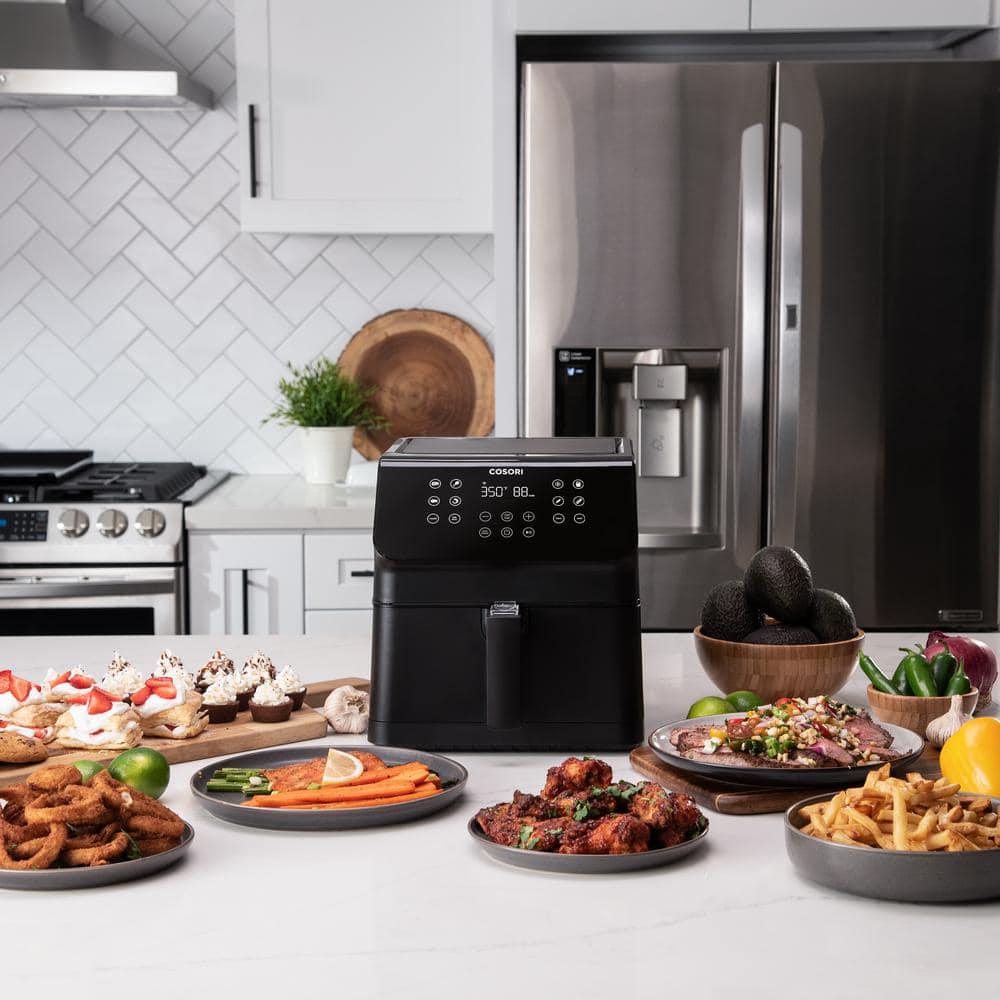 Cosori Pro XLS II Smart 58 qt Black Digital Air Fryer with Pizza Pan