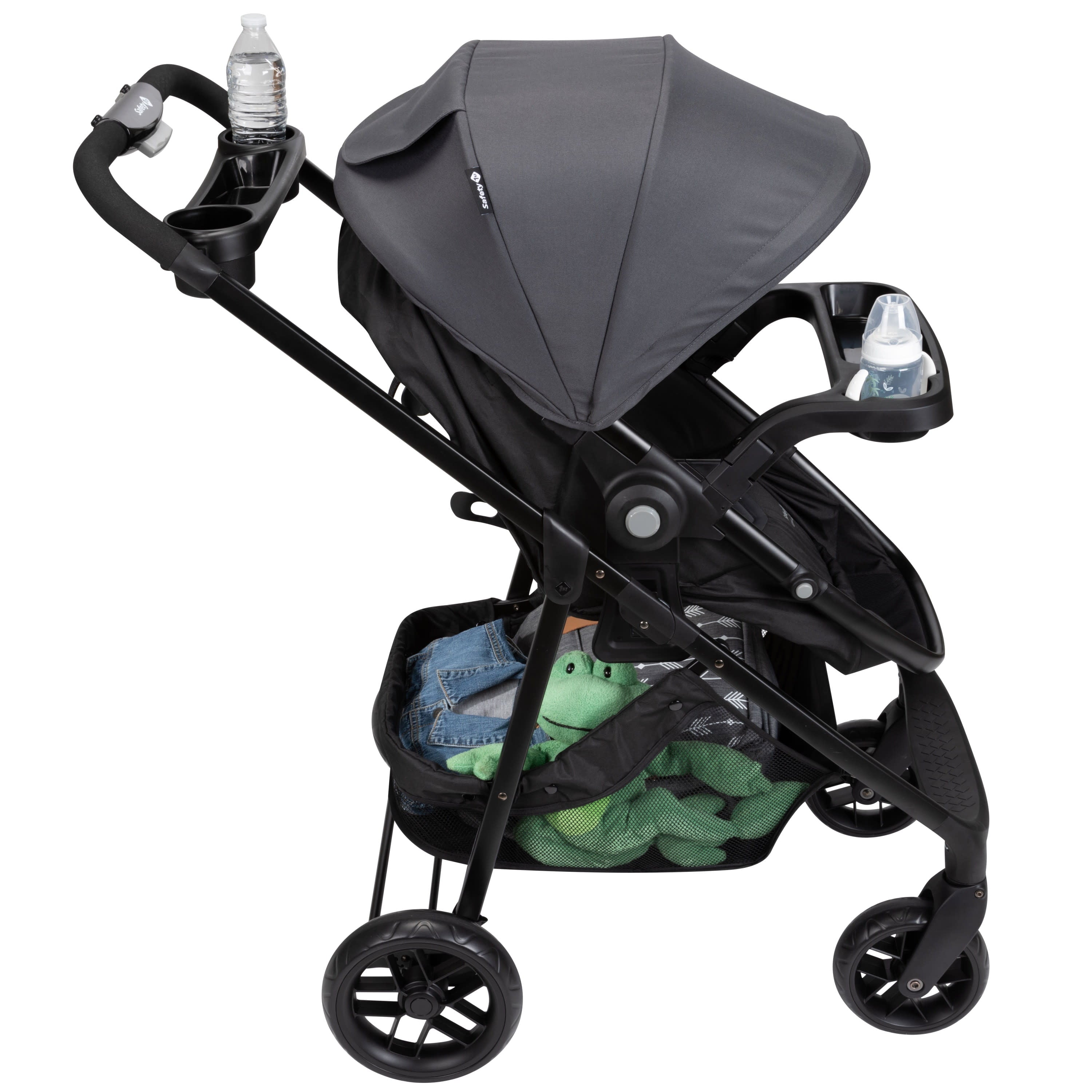 Safety 1ˢᵗ Grow and Go Sprint 8-in-1 Modular Travel System, Alloy