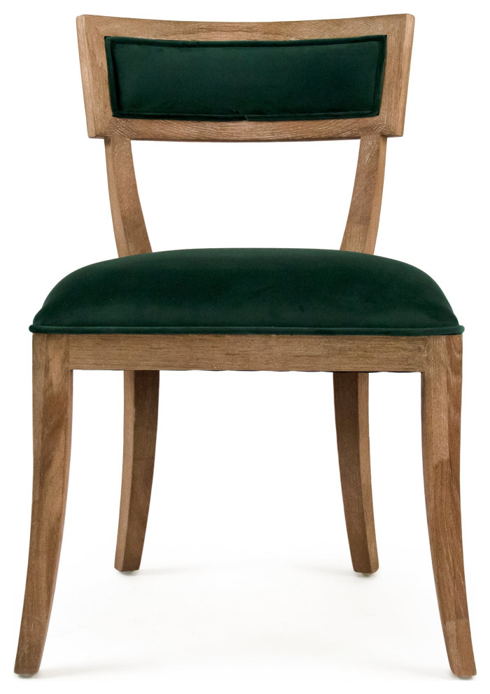 Carvell Side Chair   Eclectic   Dining Chairs   by Hudson Home Decor  Houzz