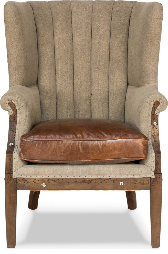 Marburg Chair   Transitional   Armchairs And Accent Chairs   by HedgeApple  Houzz