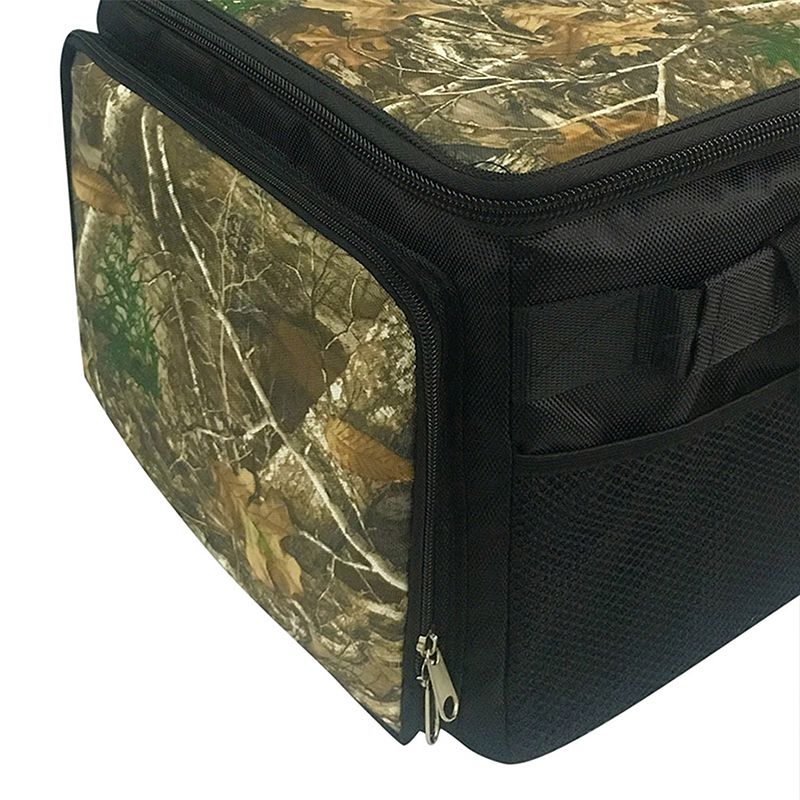 Brentwood Kool Zone 24 Can Insulated Cooer Bag with Hard Liner in Realtree Edge Camo