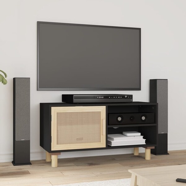 TV Cabinet Black 31.5