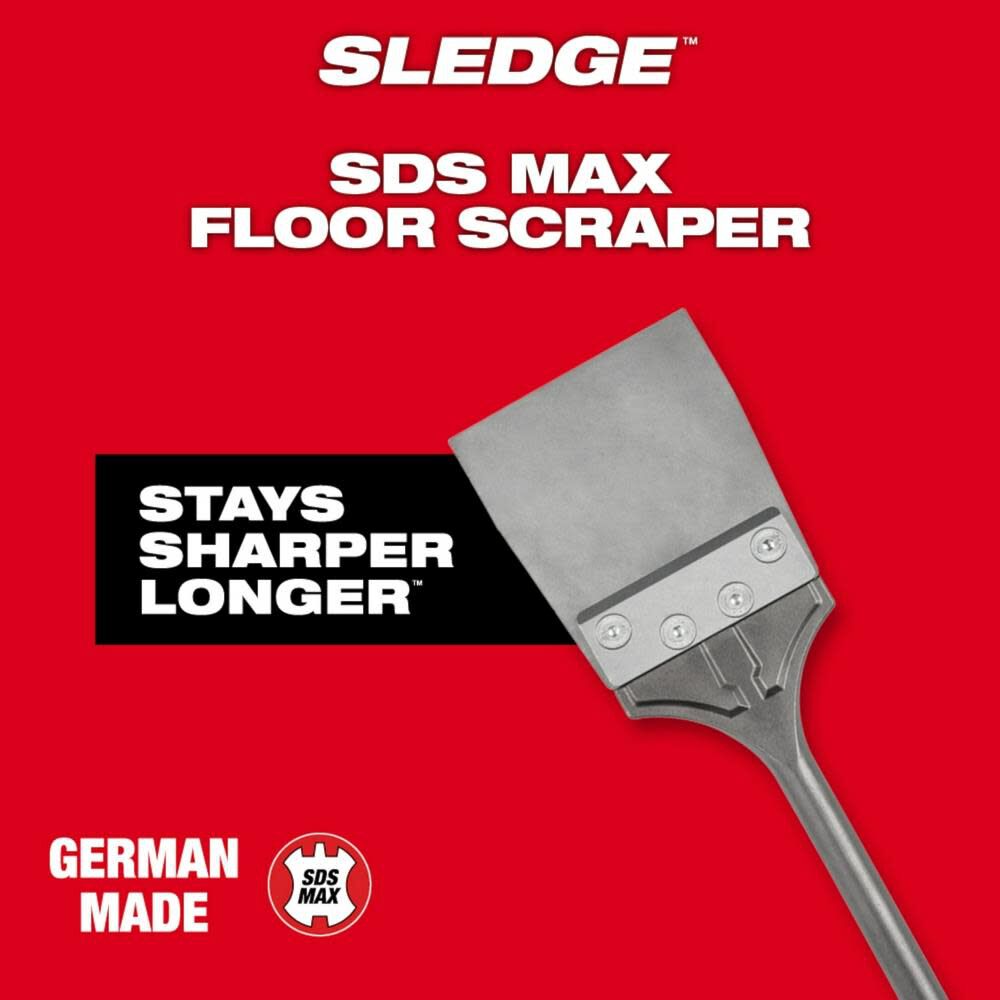 Milwaukee SDS-Max Floor Scraper 48-62-4096 from Milwaukee