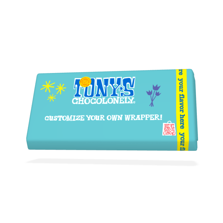 Custom Tonys Chocolonely Big Bar