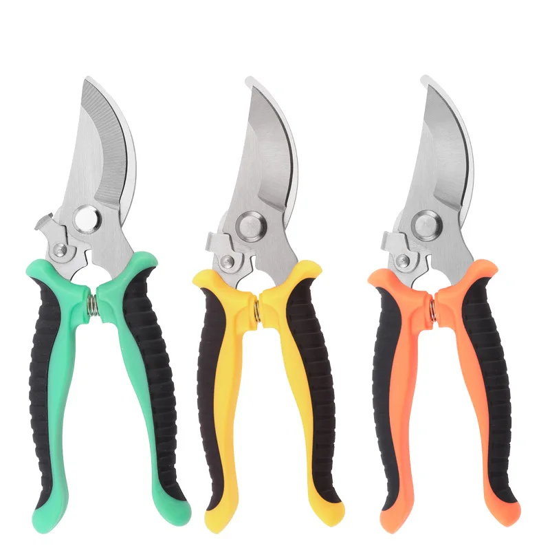 Stainless steel multi functional gardening branch  Garden scissors  Pruning scissors fruit branch scissor