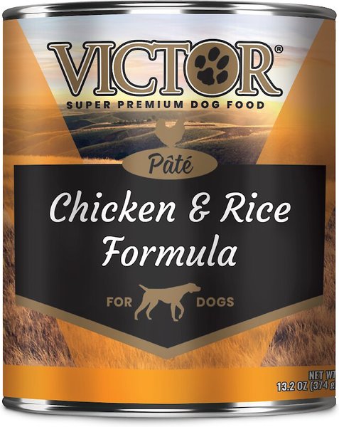 VICTOR Chicken and Rice Formula Paté Canned Dog Food