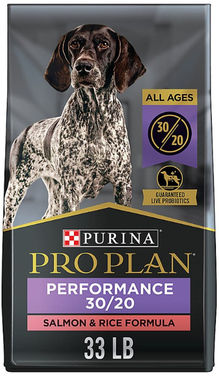 Pro Plan Sport Salmon and Rice Adult Dog Food， 33 pounds