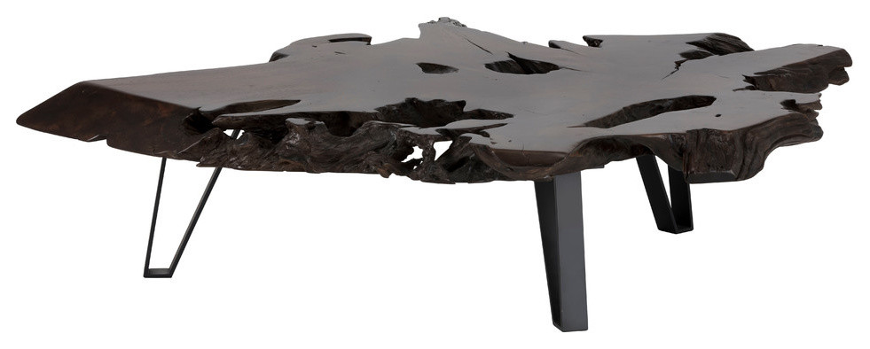 Rusteak Coffee Table   Rustic   Coffee Tables   by HedgeApple  Houzz