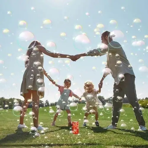 (🔥  Promotion- SAVE 48% OFF)Fireworks Bubble Machine(BUY 2 GET FREE