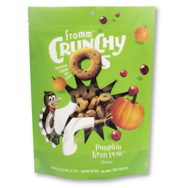 Fromm Crunchy Os Grain Free Pumpkin Kran Pow Dog Treats