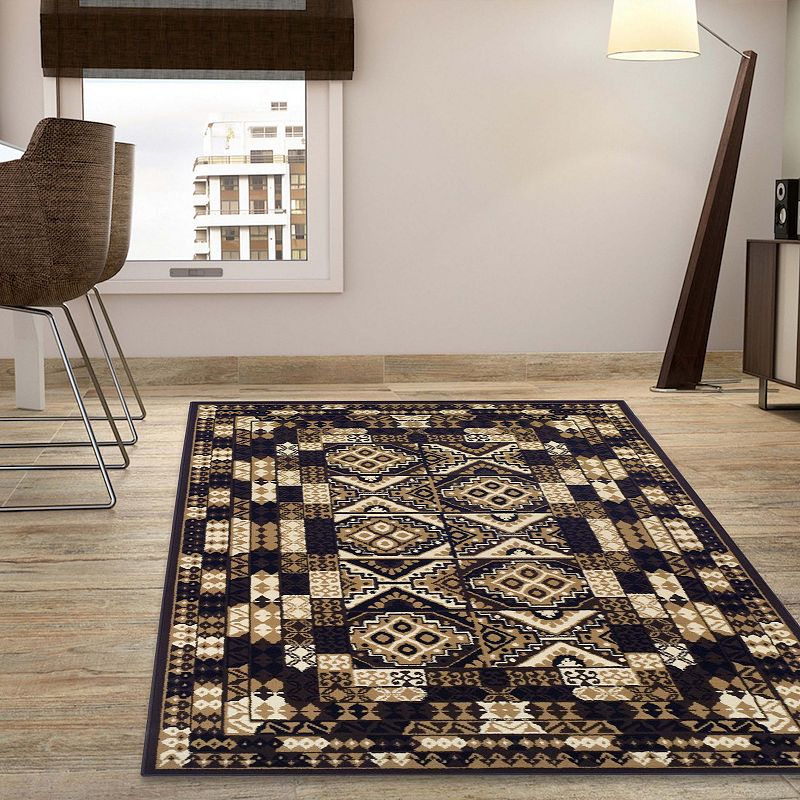 Superior Mosaic Geometric Indoor Area Rug