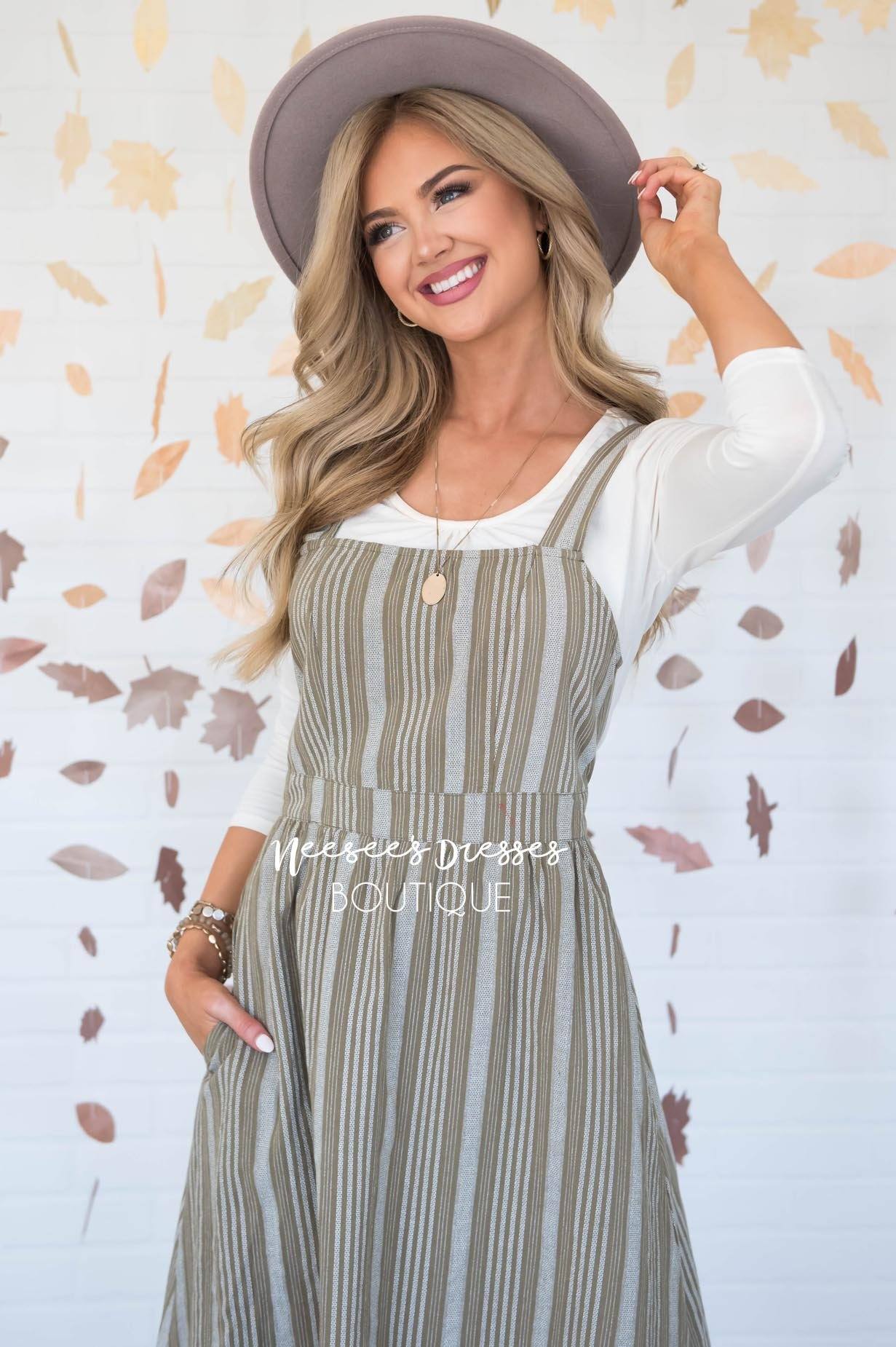 The Averi Overall Dress