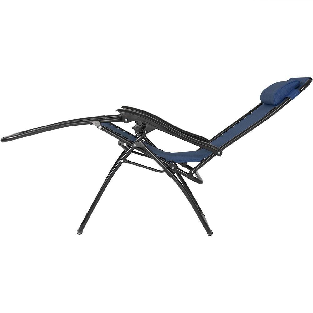 Ultimate Patio Zero Gravity Reclining Lounge Chairs W/ Pillows， Cup Holders， and Matching Table