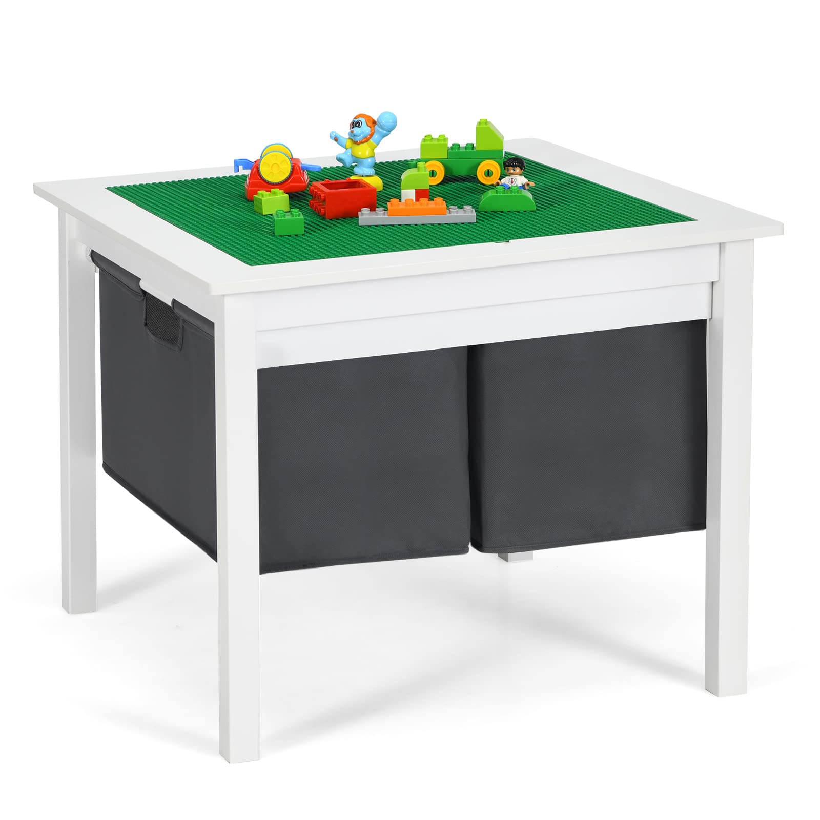 Costzon Kids Table, Children Wooden Activity Table